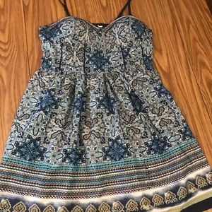 Summer flowy hippy dress size x large